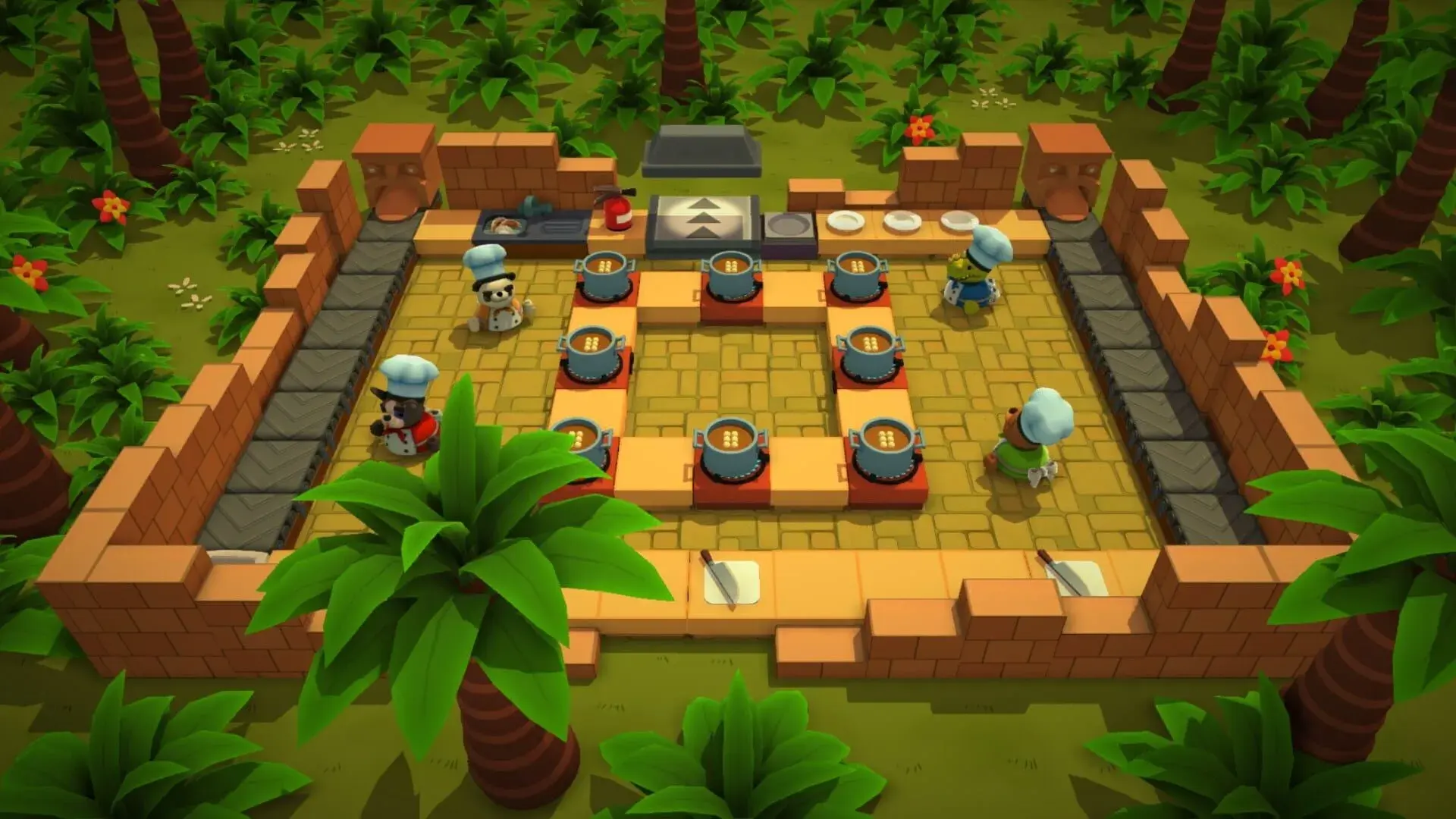 Overcooked: Gourmet Edition - główny screenshot z gry