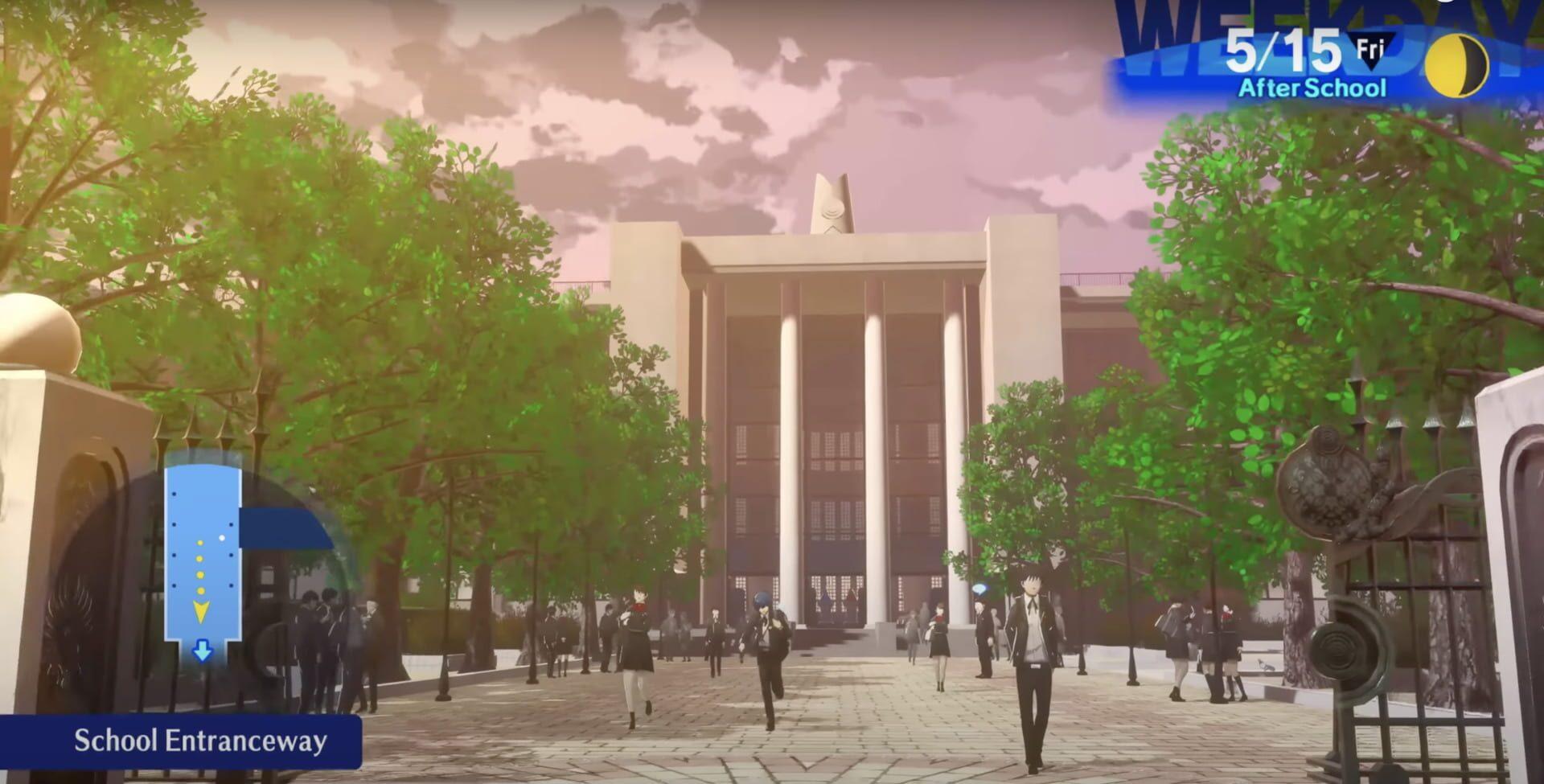 Persona 3 Reload - główny screenshot z gry
