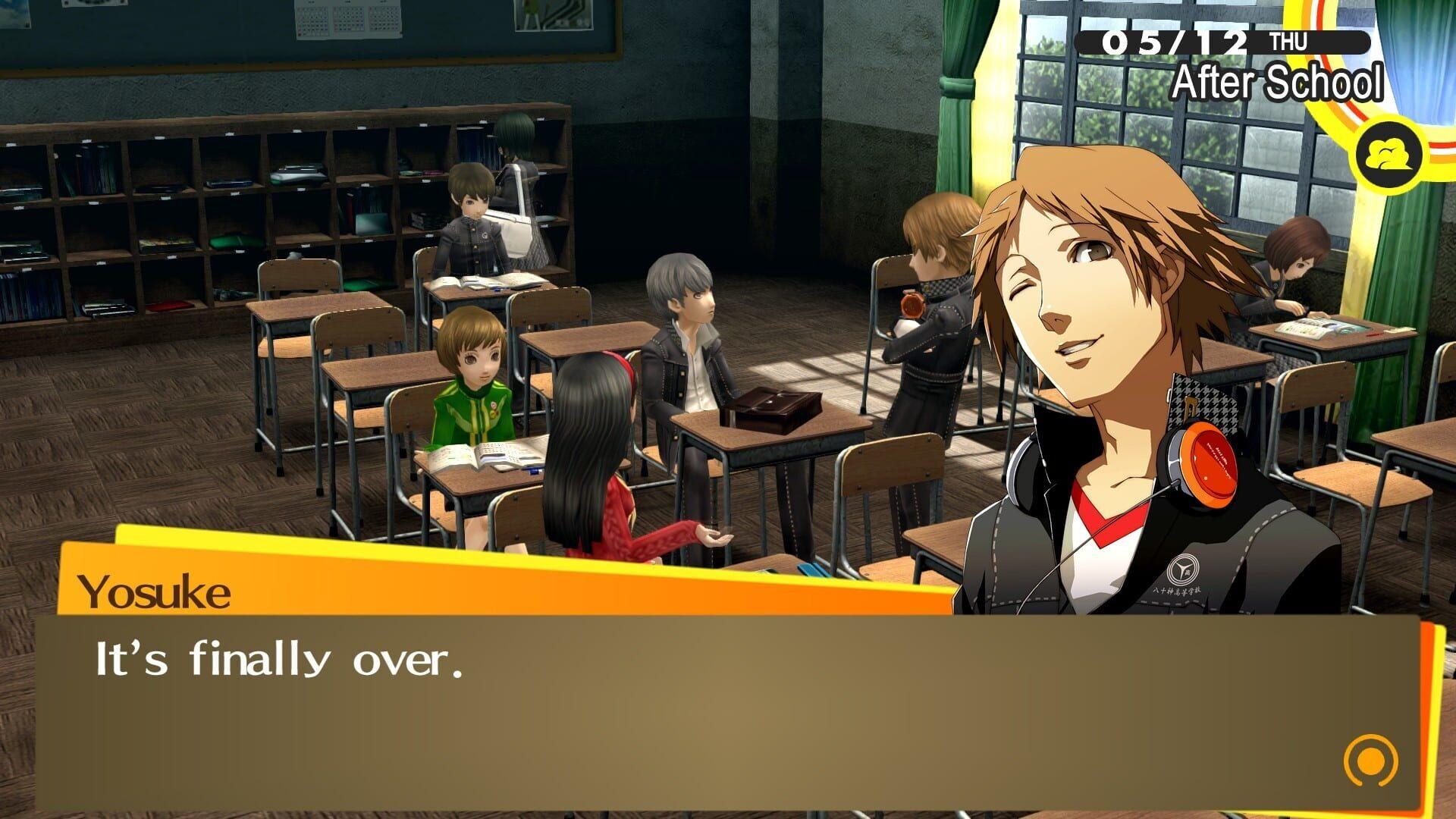 Persona 4 Golden - gameplay screenshot