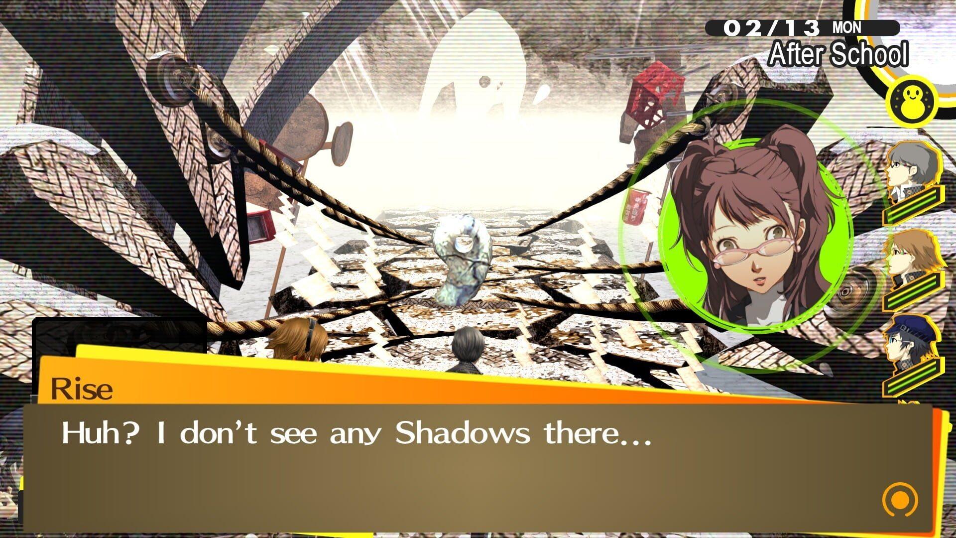 Persona 4 Golden - obrazek z gry