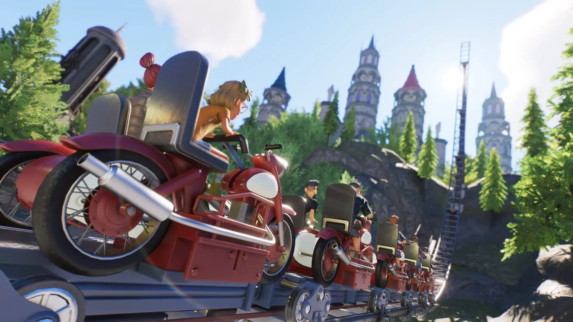 Planet Coaster 2: Sorcery Pack - główny screenshot z gry