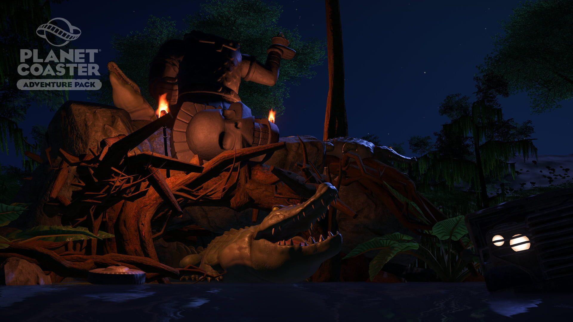 Planet Coaster: Adventure Pack - gameplay screenshot