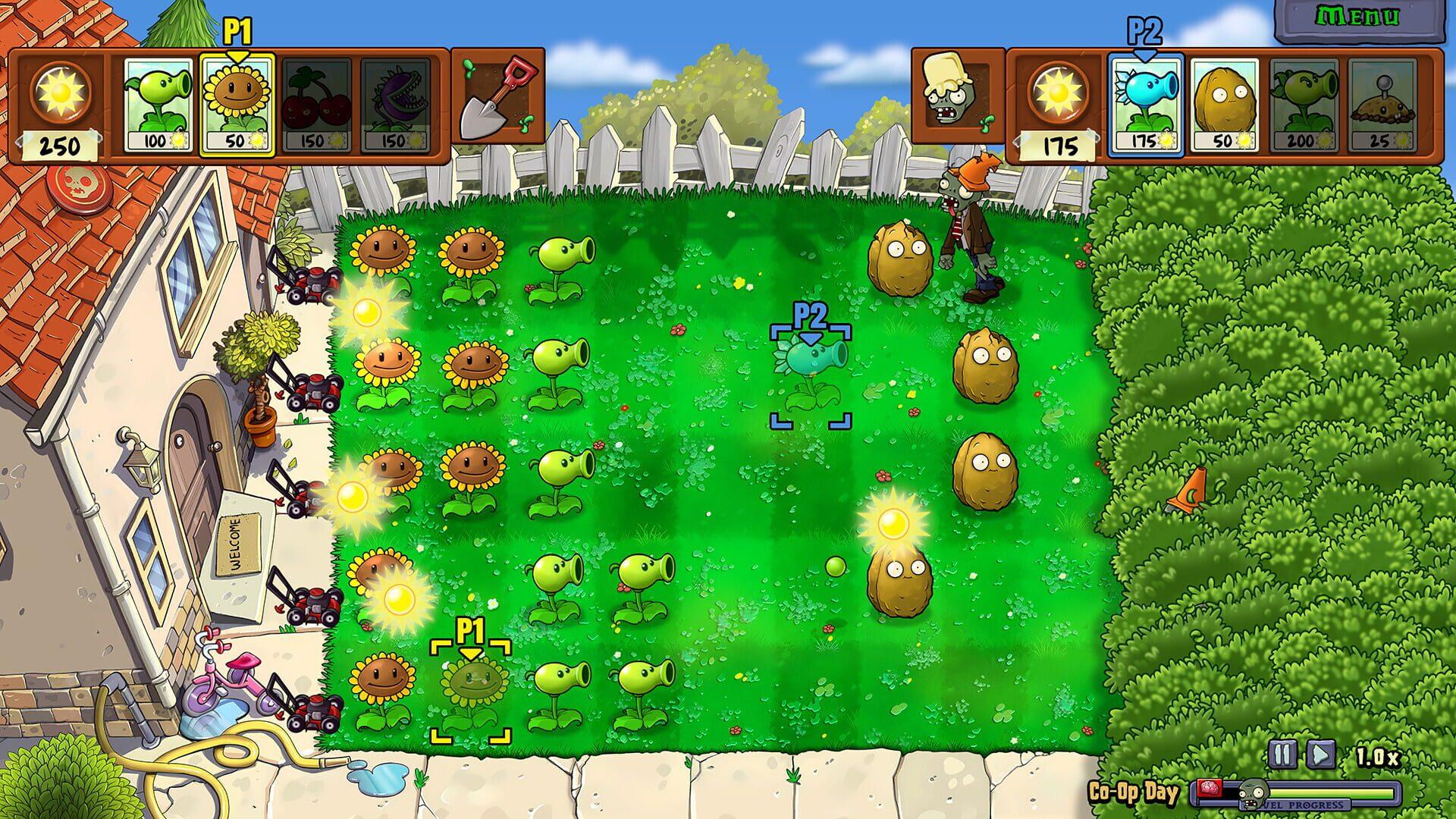 Plants vs. Zombies: Replanted - główny screenshot z gry