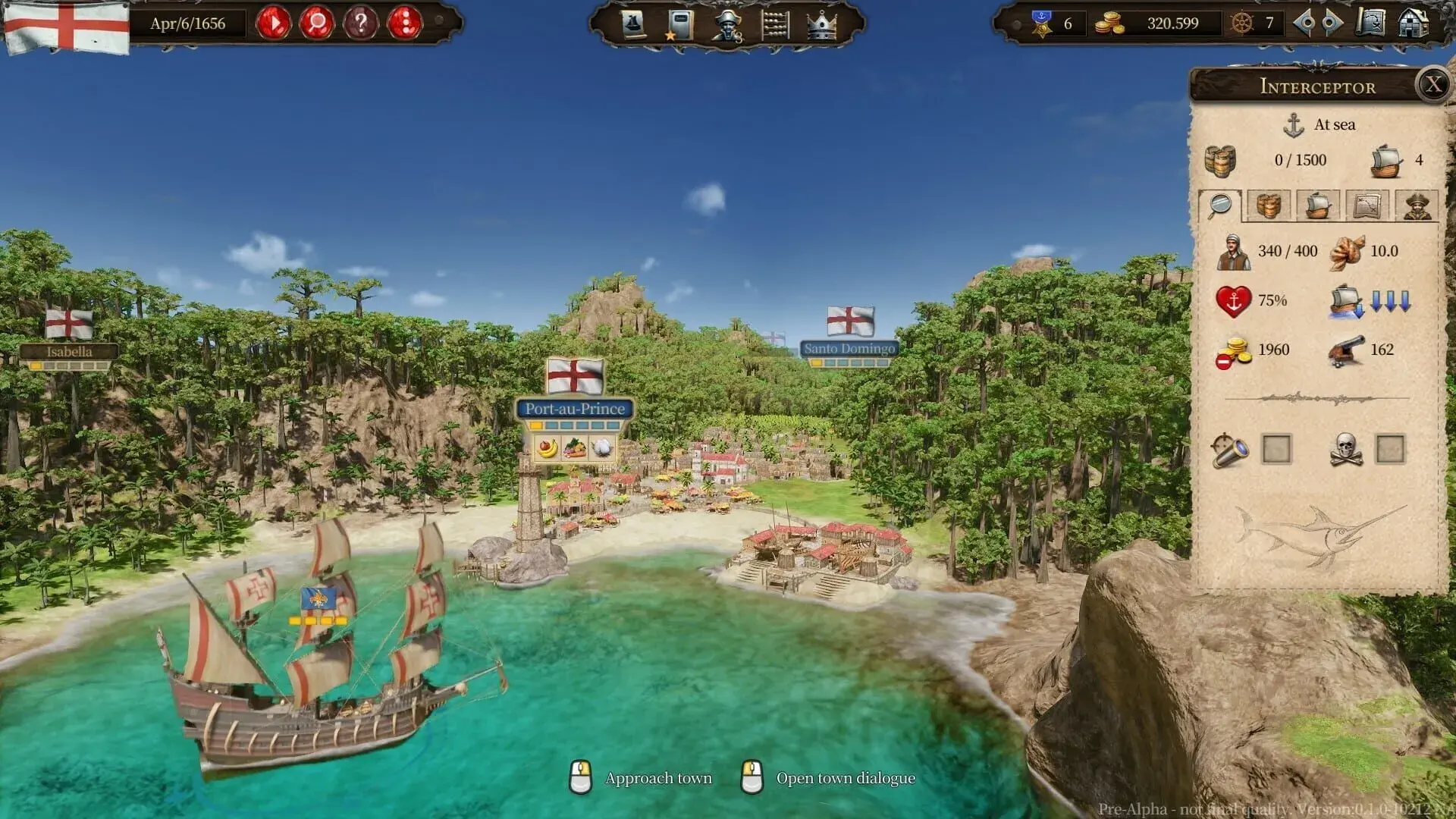 Port Royale 4: Extended Edition - akcja w grze