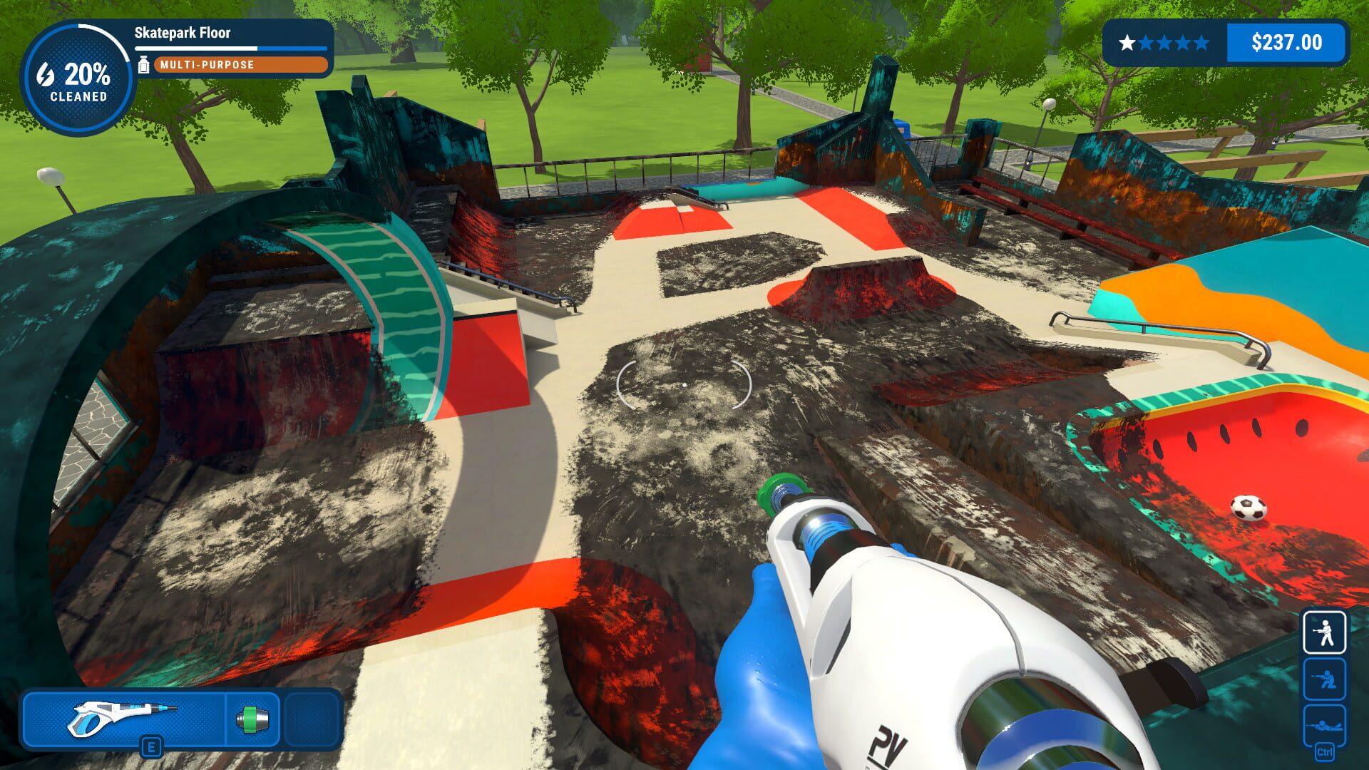 PowerWash Simulator (Switch) - świat gry, lokacja
