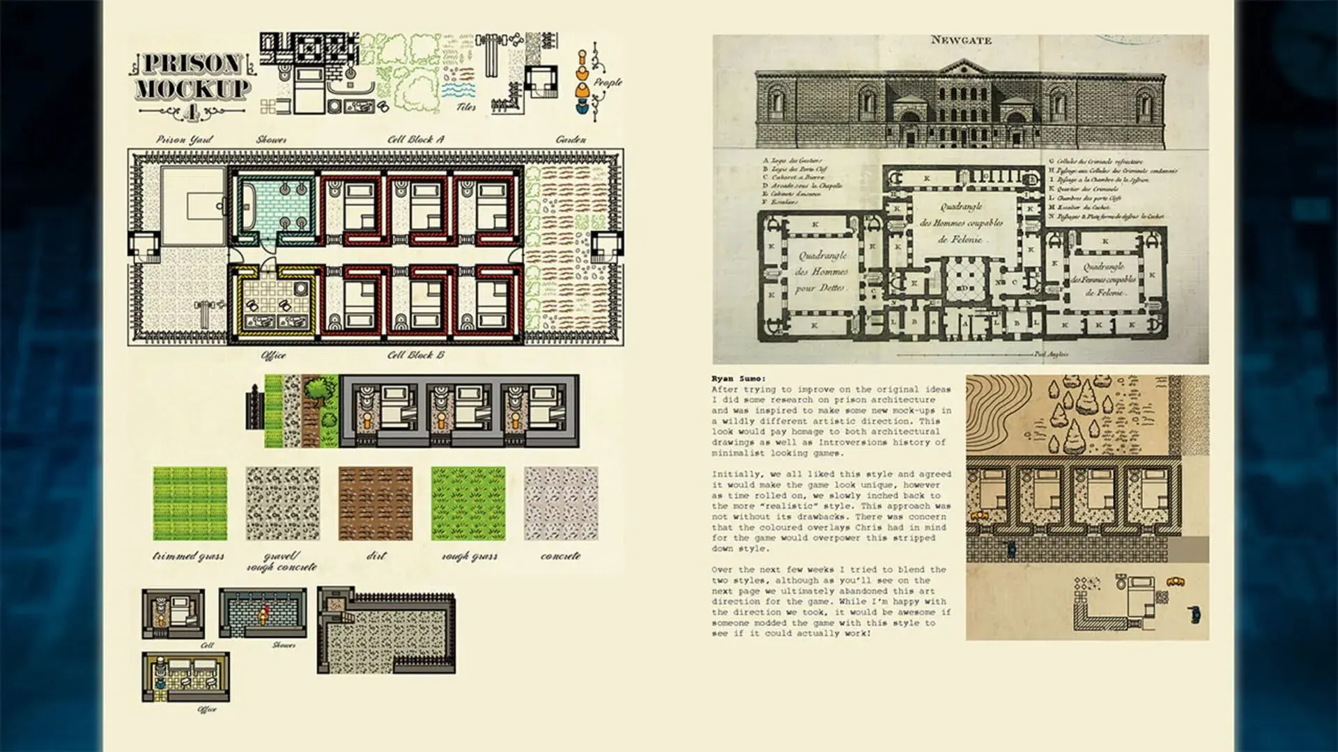 Prison Architect: Aficionado - świat gry, lokacja
