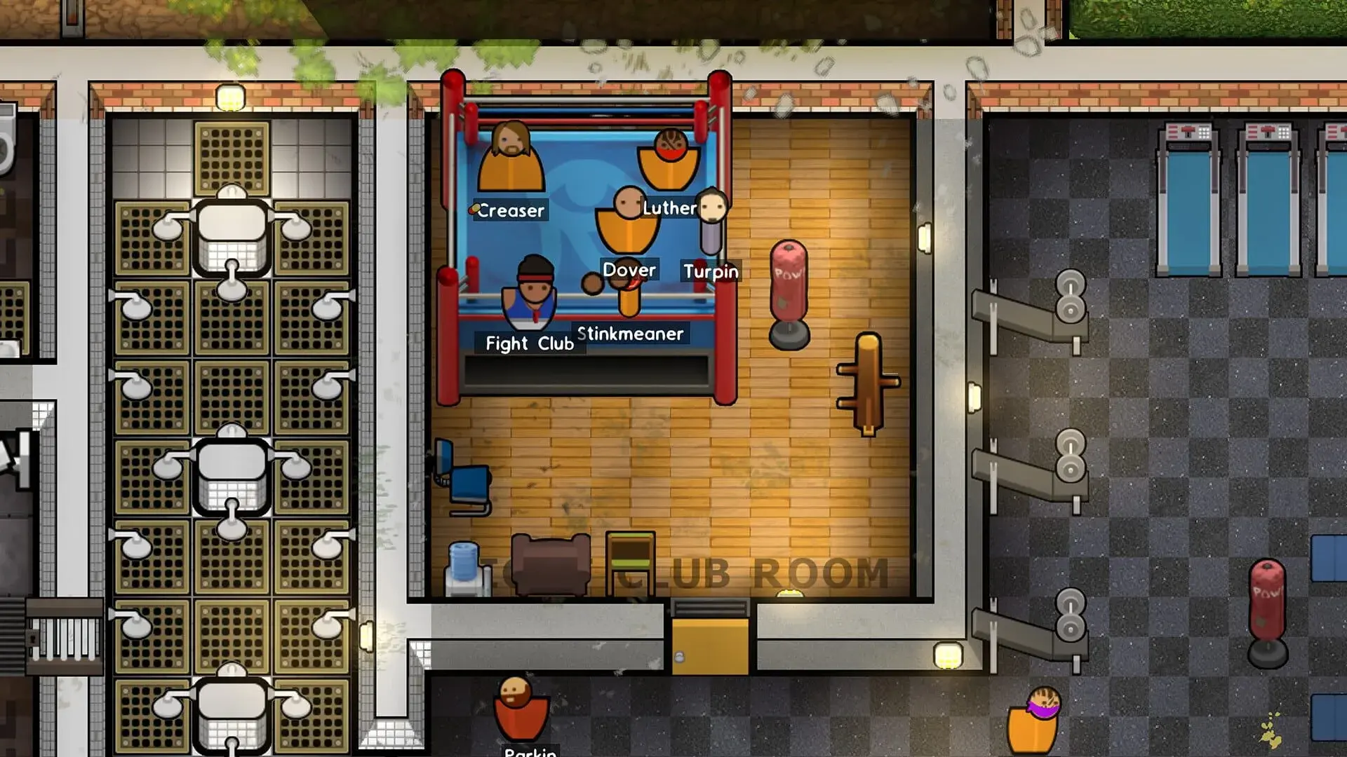 Prison Architect: Gangs - świat gry, lokacja