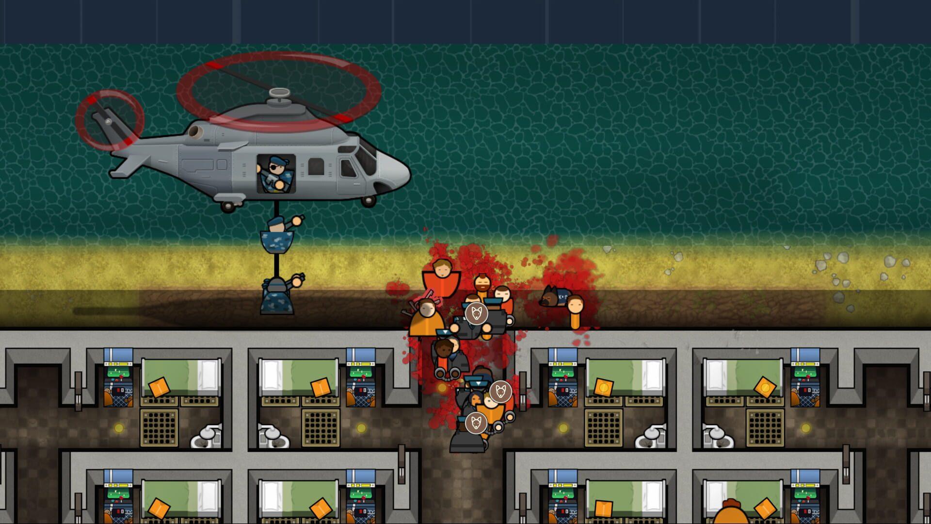 Prison Architect: Island Bound - akcja w grze