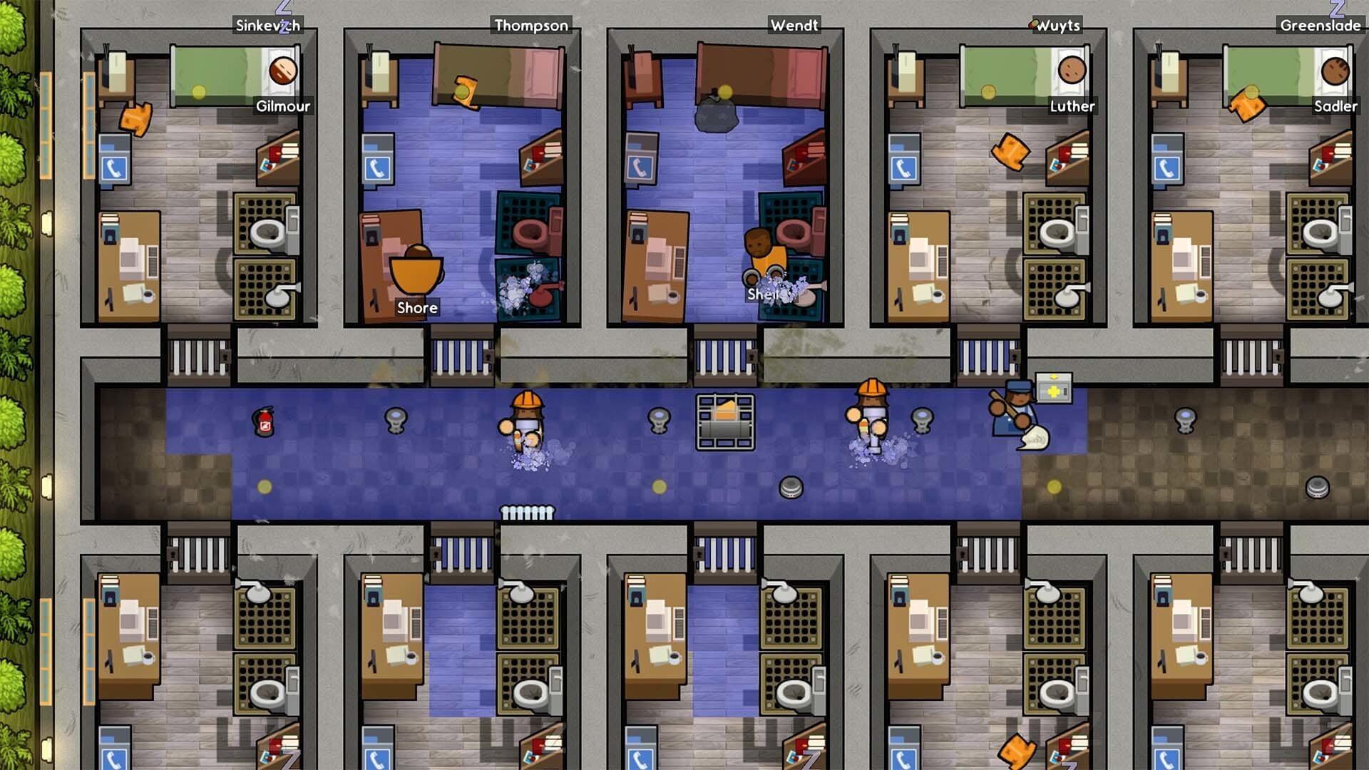 Prison Architect: Perfect Storm - gameplay screenshot