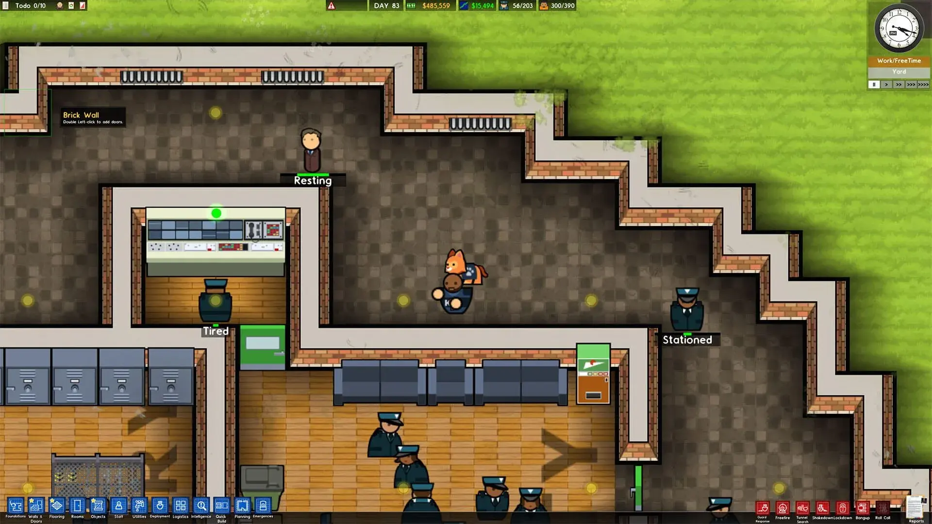 Prison Architect: Psych Ward - Warden's Edition - główny screenshot z gry