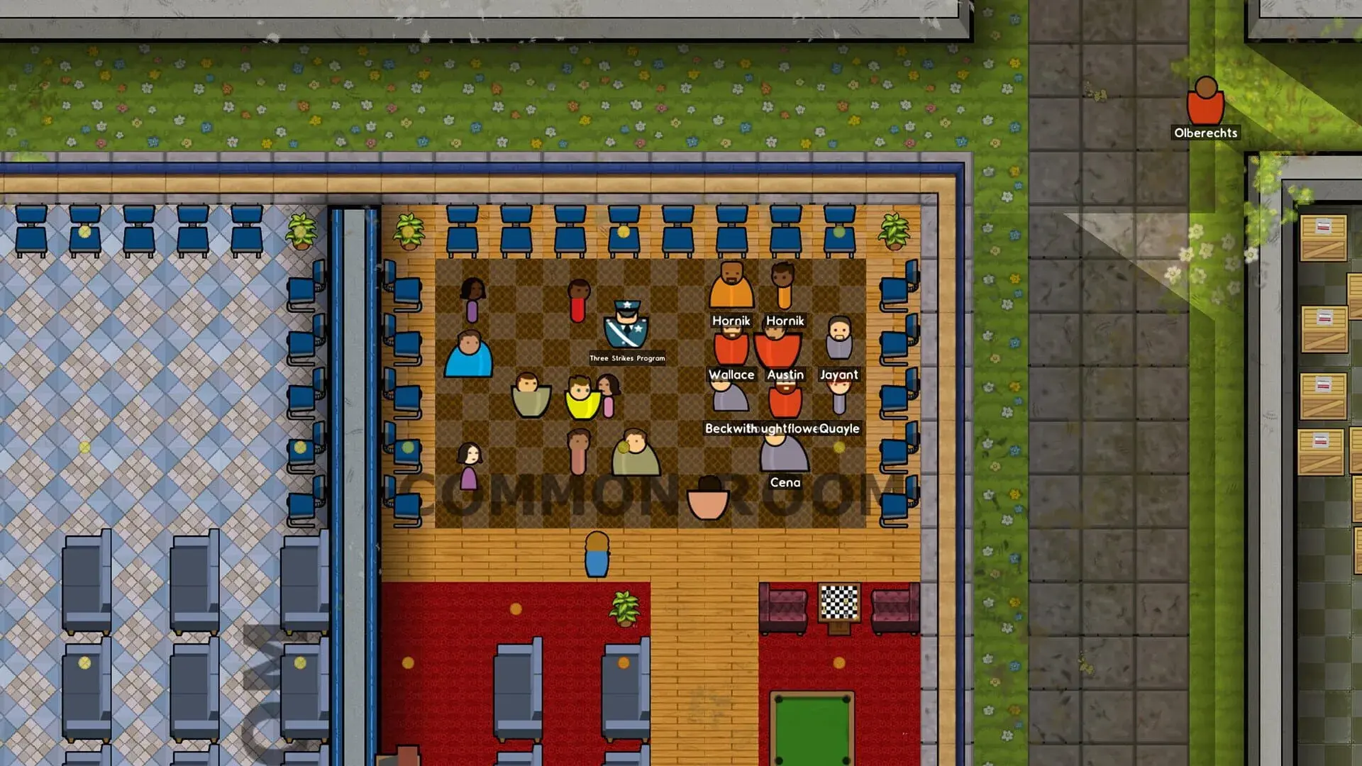 Prison Architect: Second Chances - akcja w grze