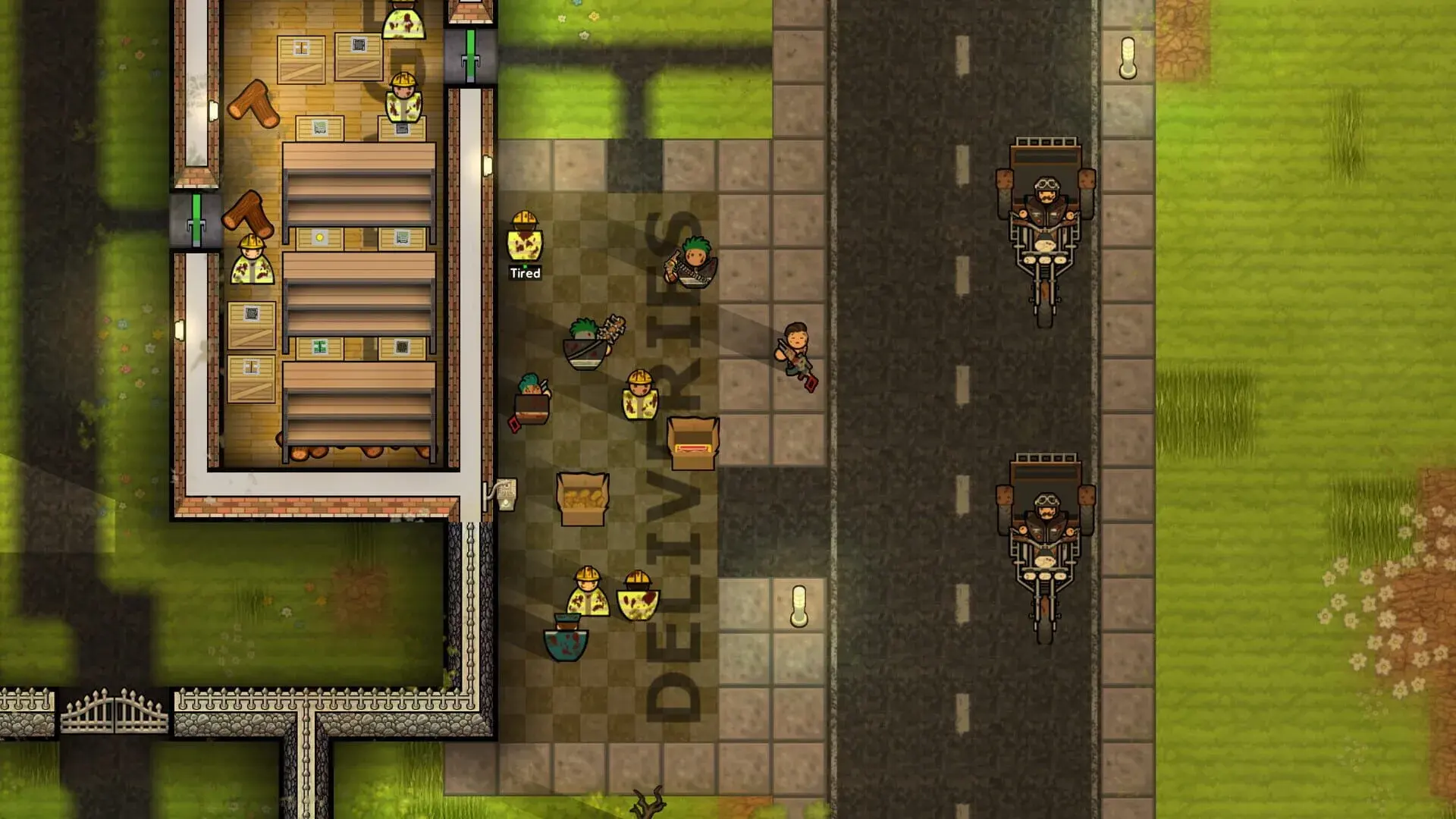 Prison Architect: Undead - główny screenshot z gry