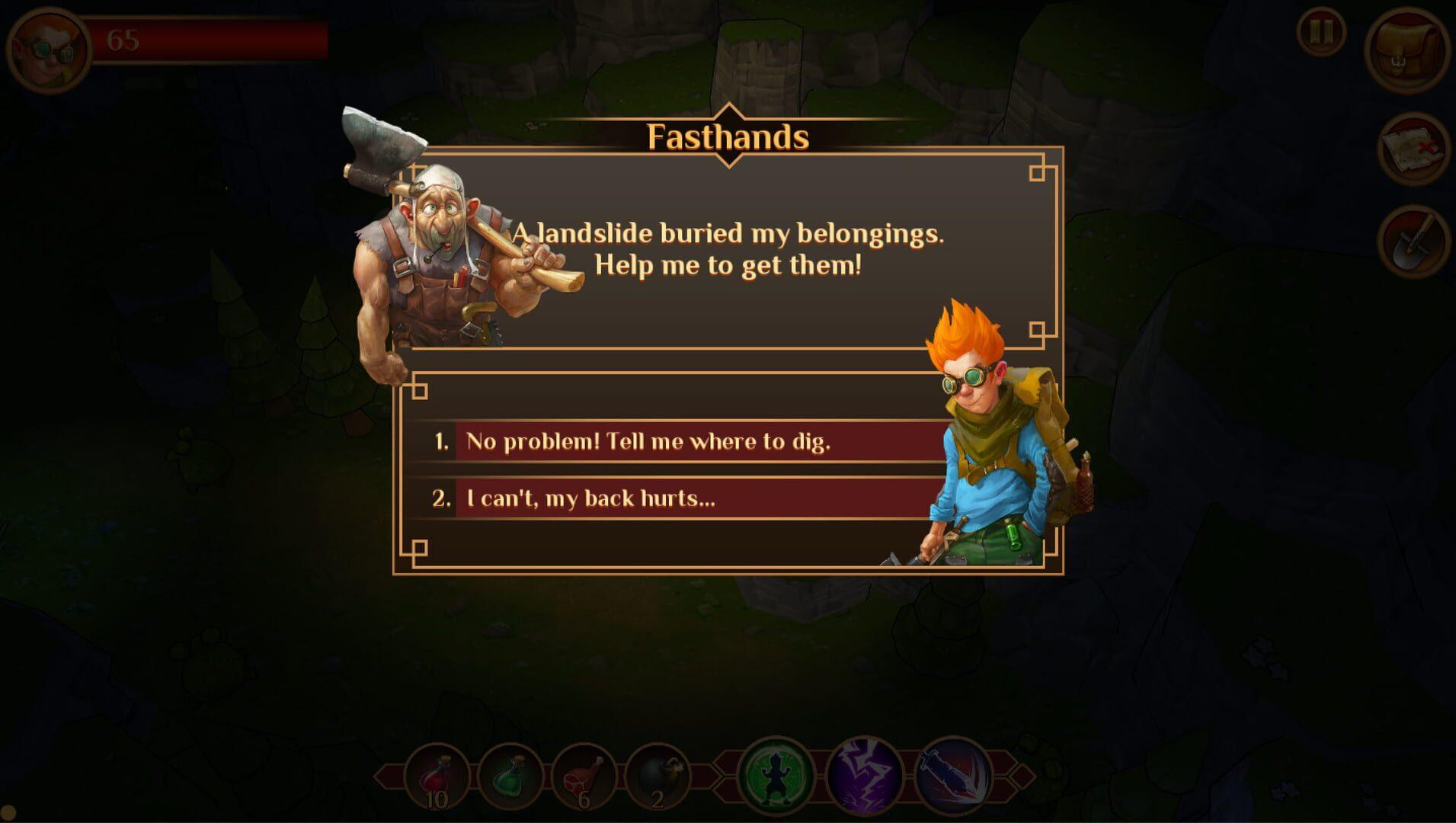 Quest Hunter - świat gry, lokacja