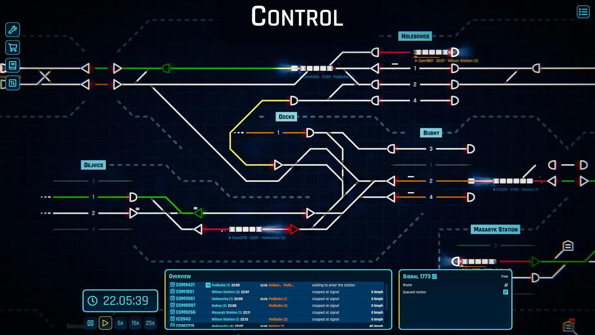 Rail Route - główny screenshot z gry