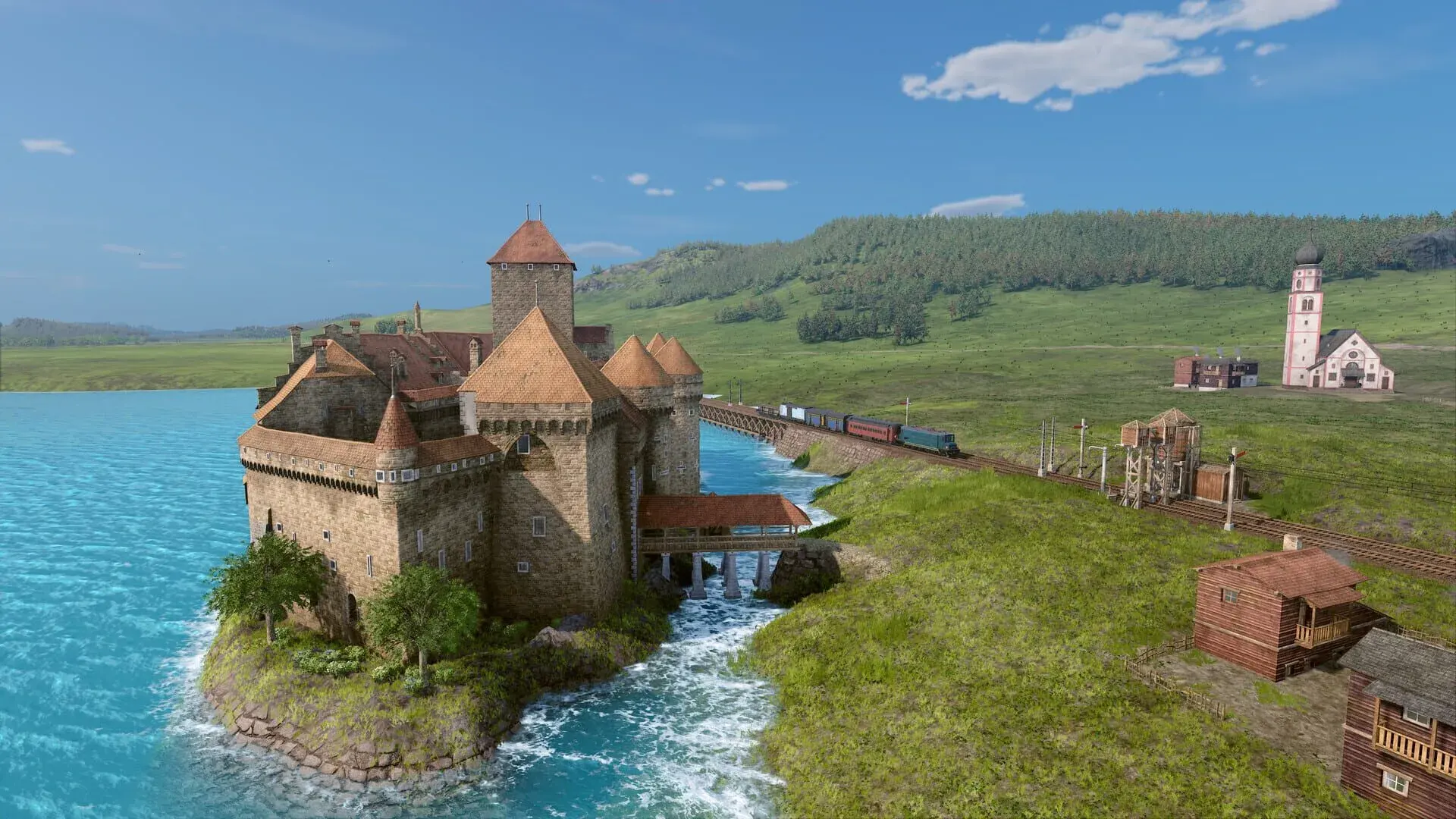Railway Empire 2: High Voltage - świat gry, lokacja