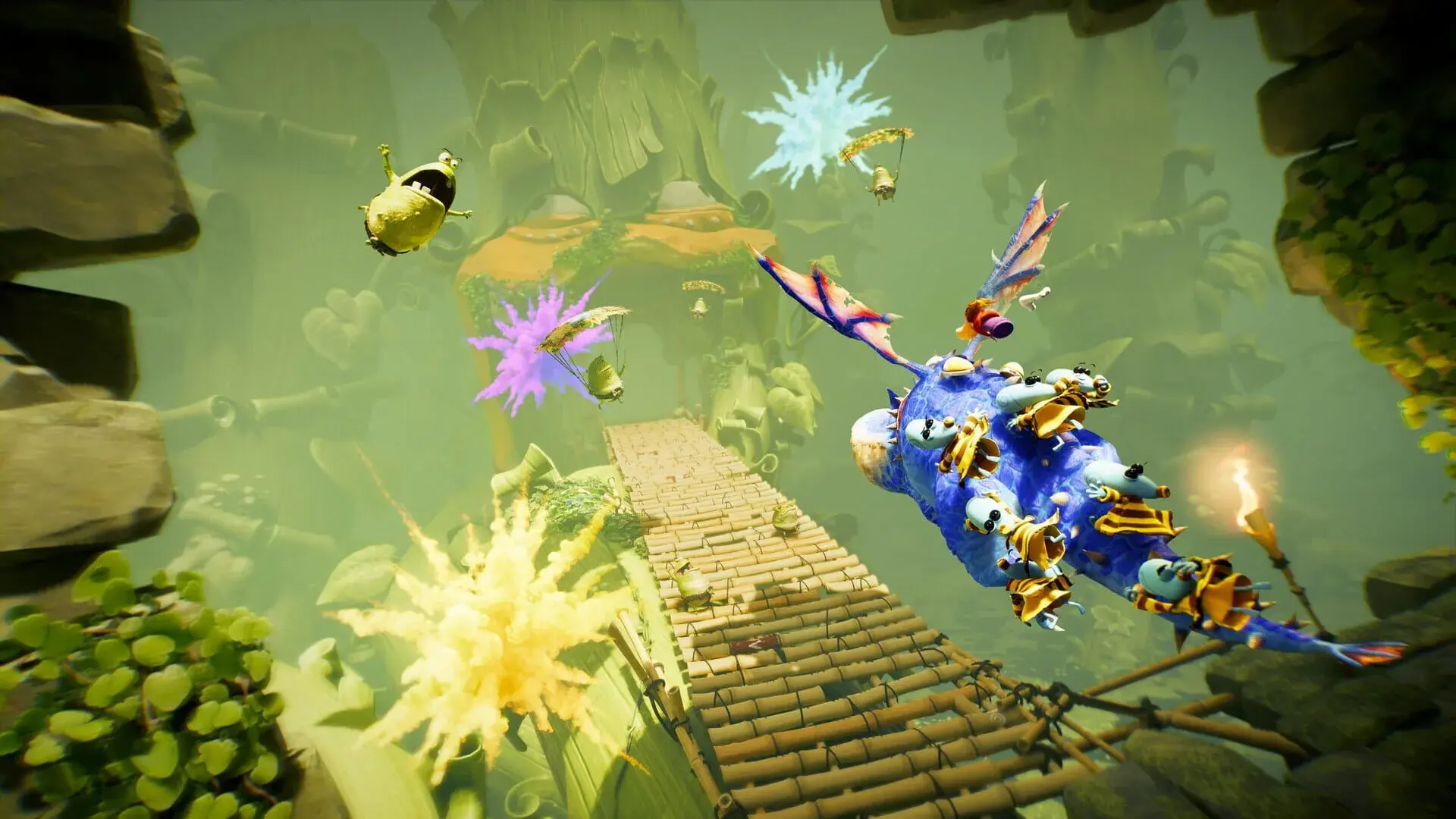 Rayman Legends Retold - świat gry, lokacja