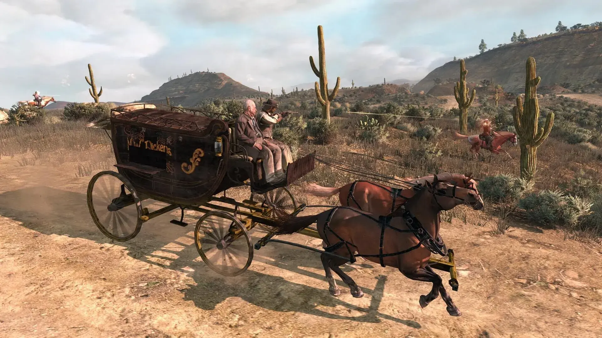 Red Dead Redemption (Switch) - świat gry, lokacja