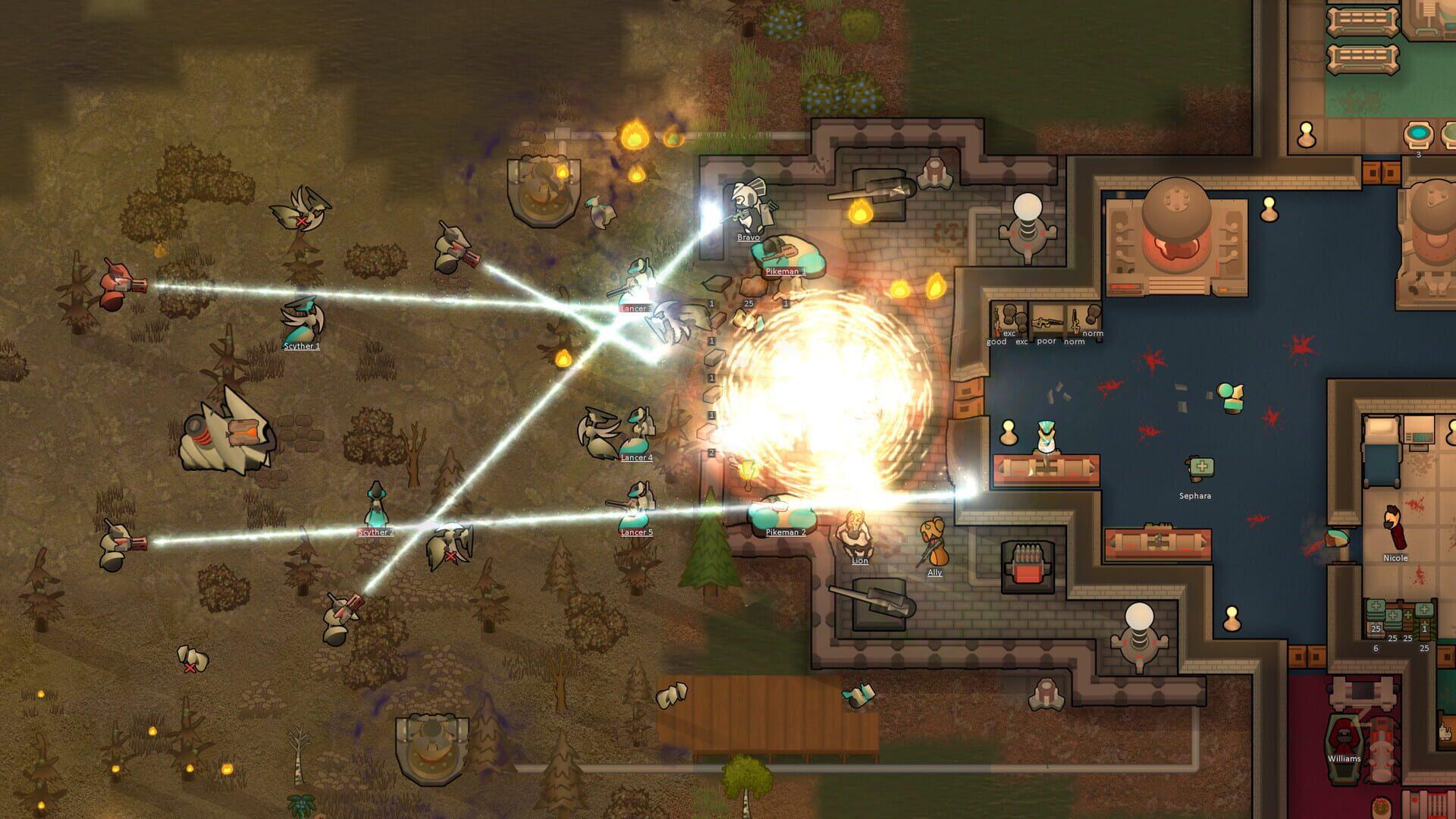 RimWorld: Biotech - akcja w grze