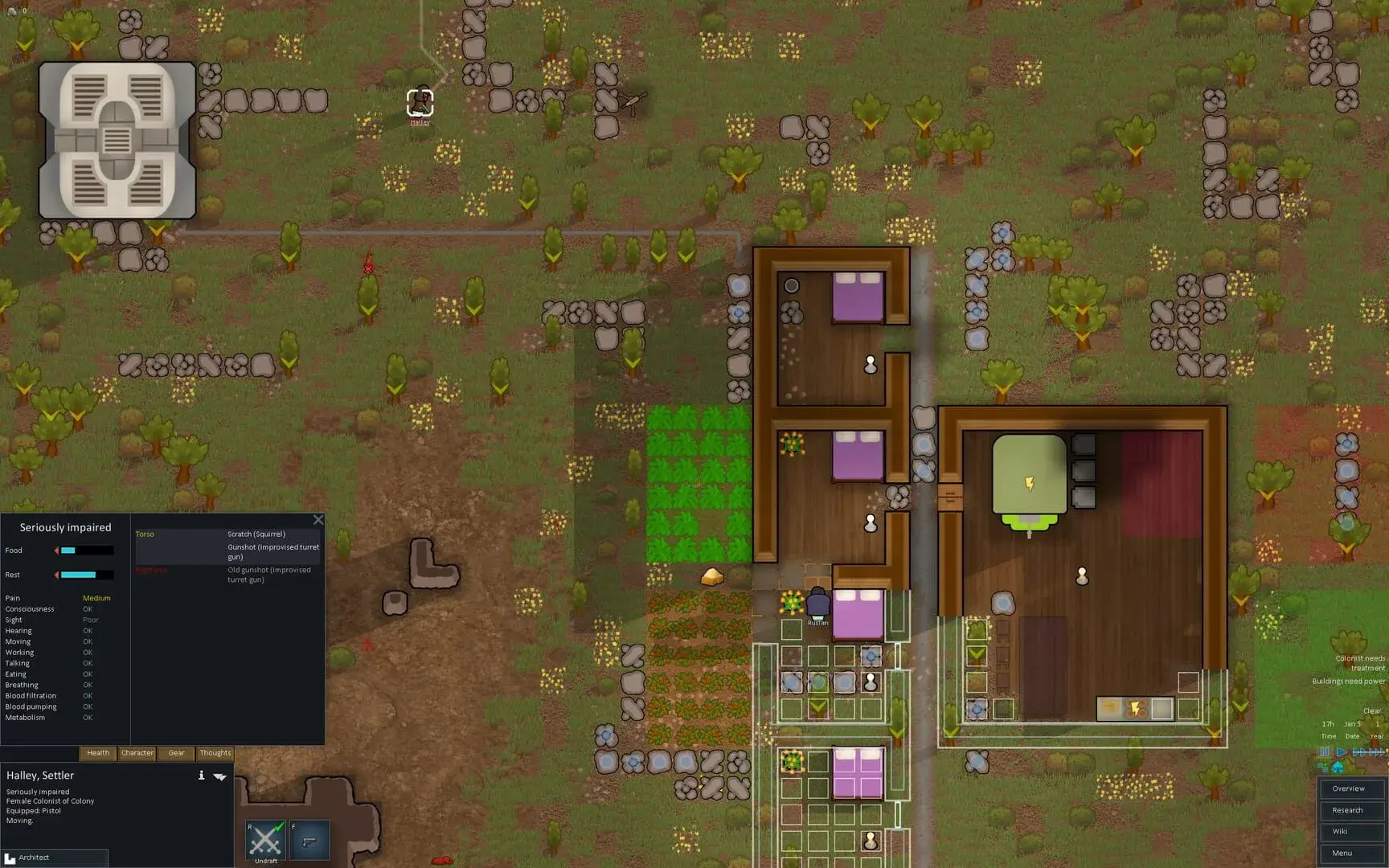 RimWorld: Deluxe Edition - główny screenshot z gry