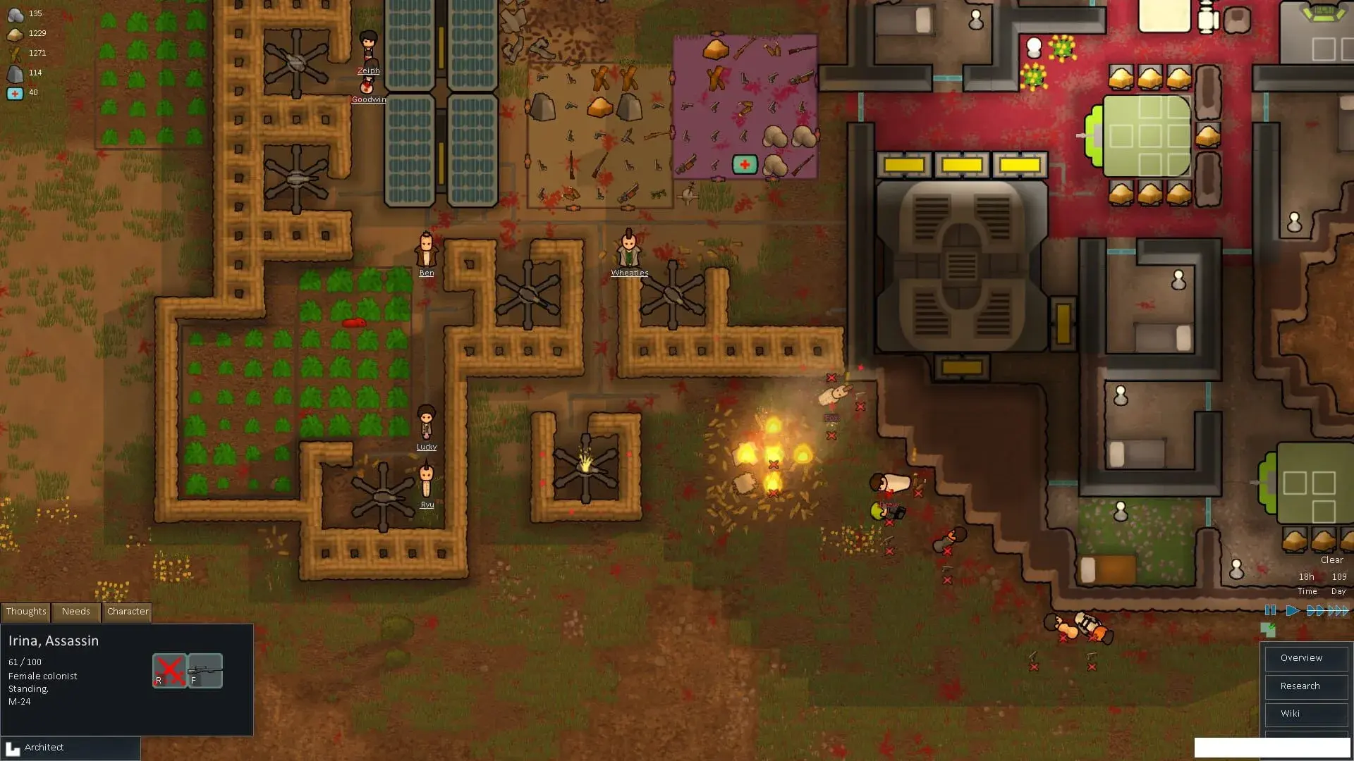 RimWorld: Deluxe Edition - akcja w grze