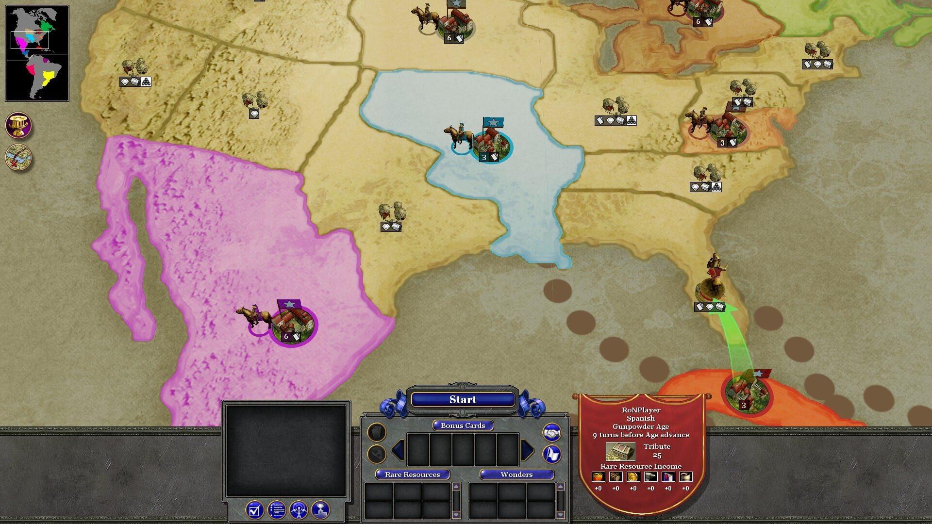 Rise of Nations: Extended Edition - akcja w grze