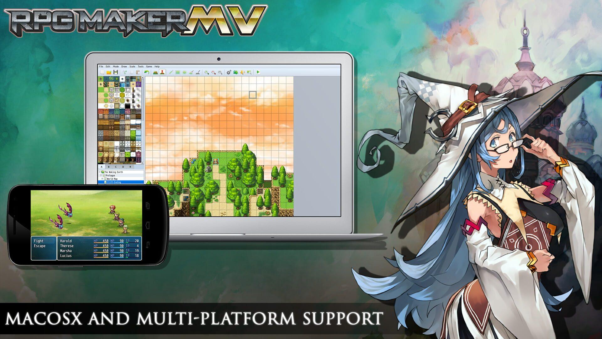 RPG Maker MV - świat gry, lokacja