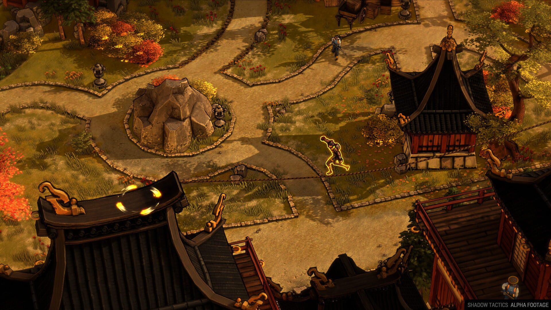 Shadow Tactics: Blades of the Shogun - gameplay screenshot