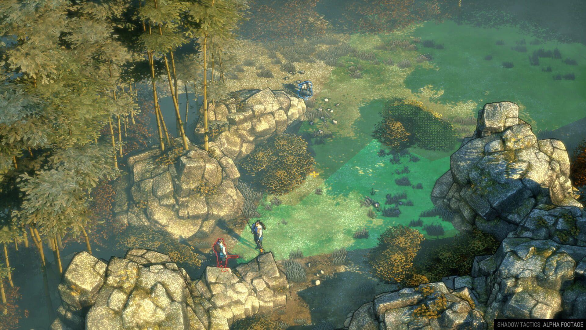 Shadow Tactics: Blades of the Shogun - świat gry, lokacja