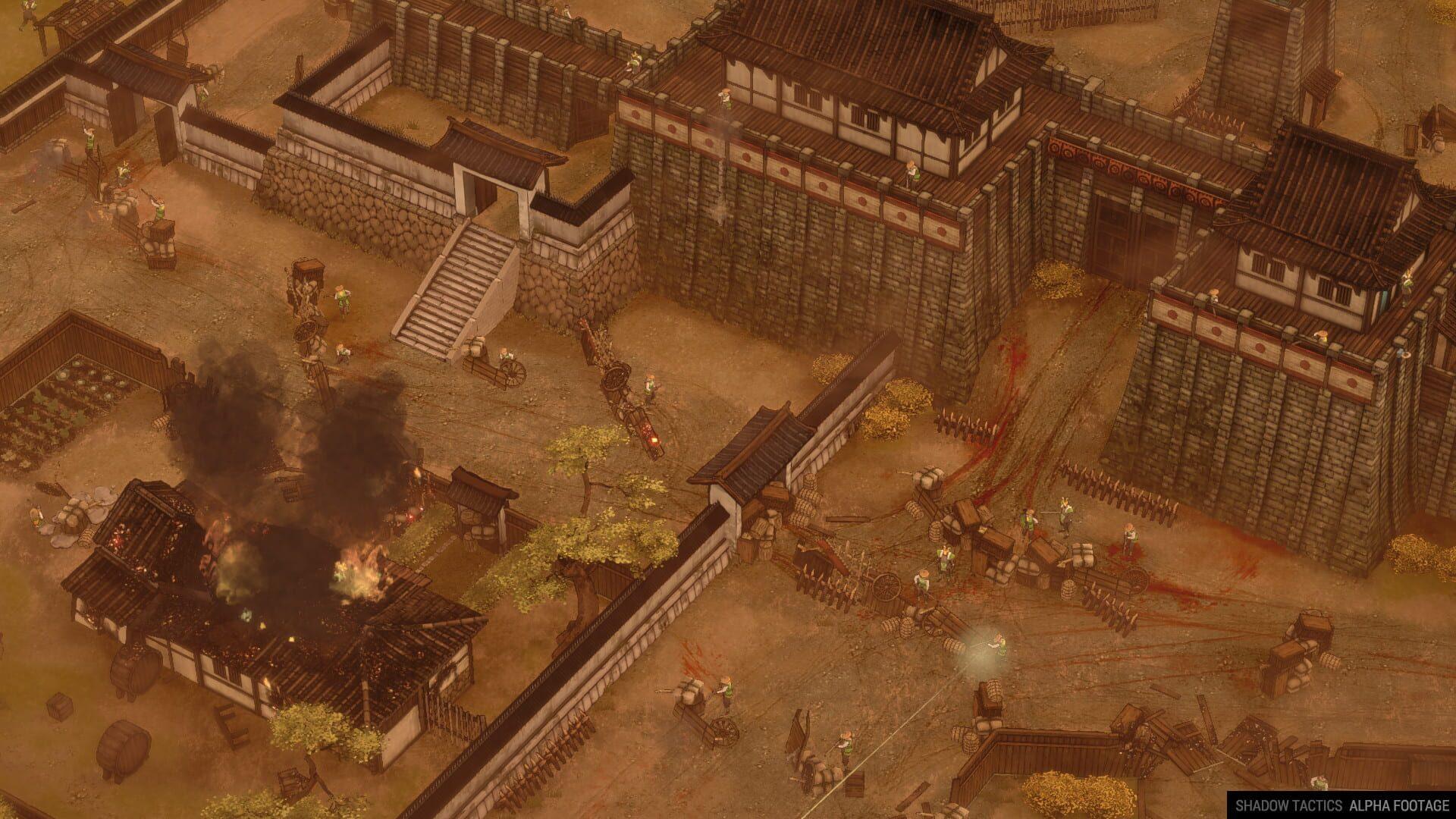 Shadow Tactics: Blades of the Shogun - obrazek z gry