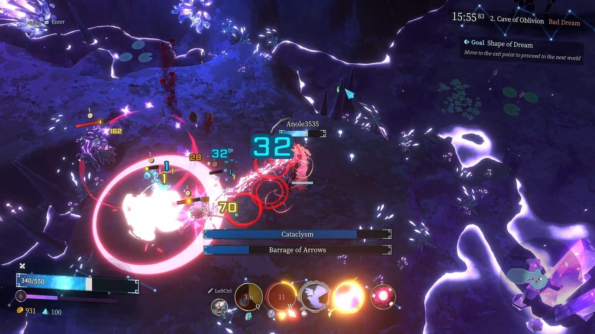 Shape of Dreams - gameplay screenshot