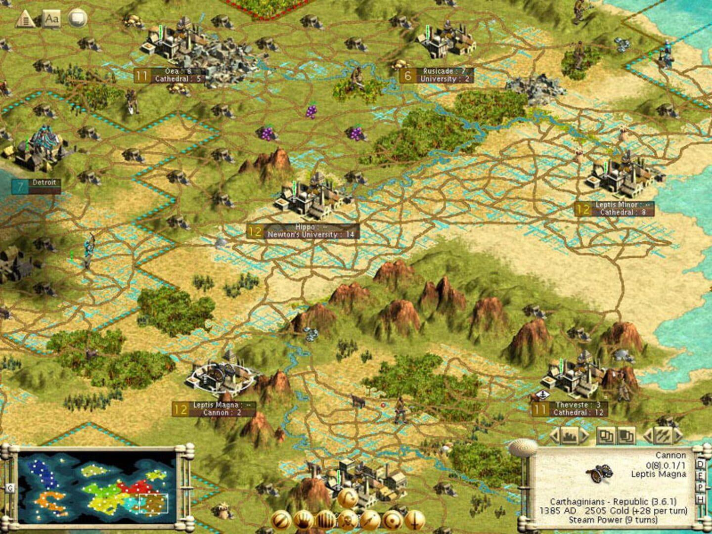 Sid Meier's Civilization III Complete - główny screenshot z gry