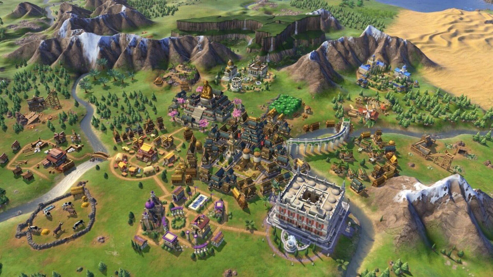 Sid Meier's Civilization VI: Rise and Fall - główny screenshot z gry