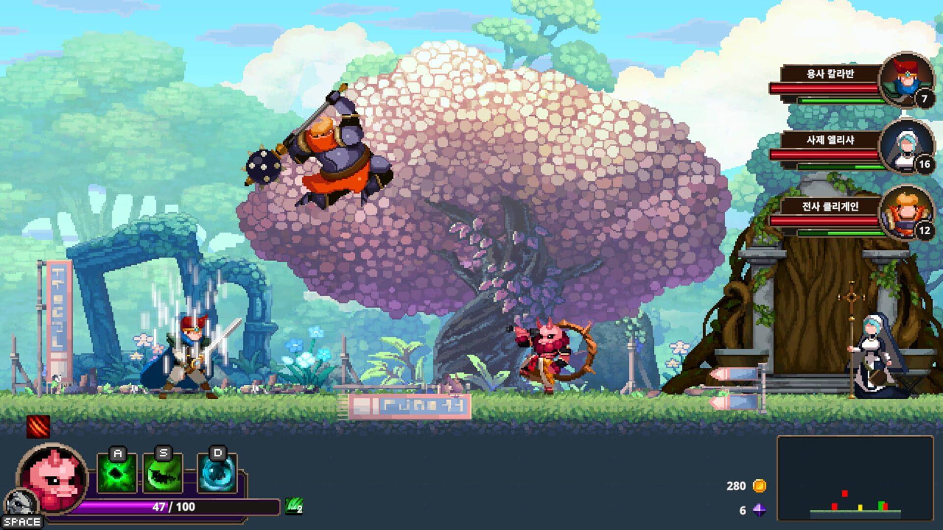 Skul: The Hero Slayer - główny screenshot z gry