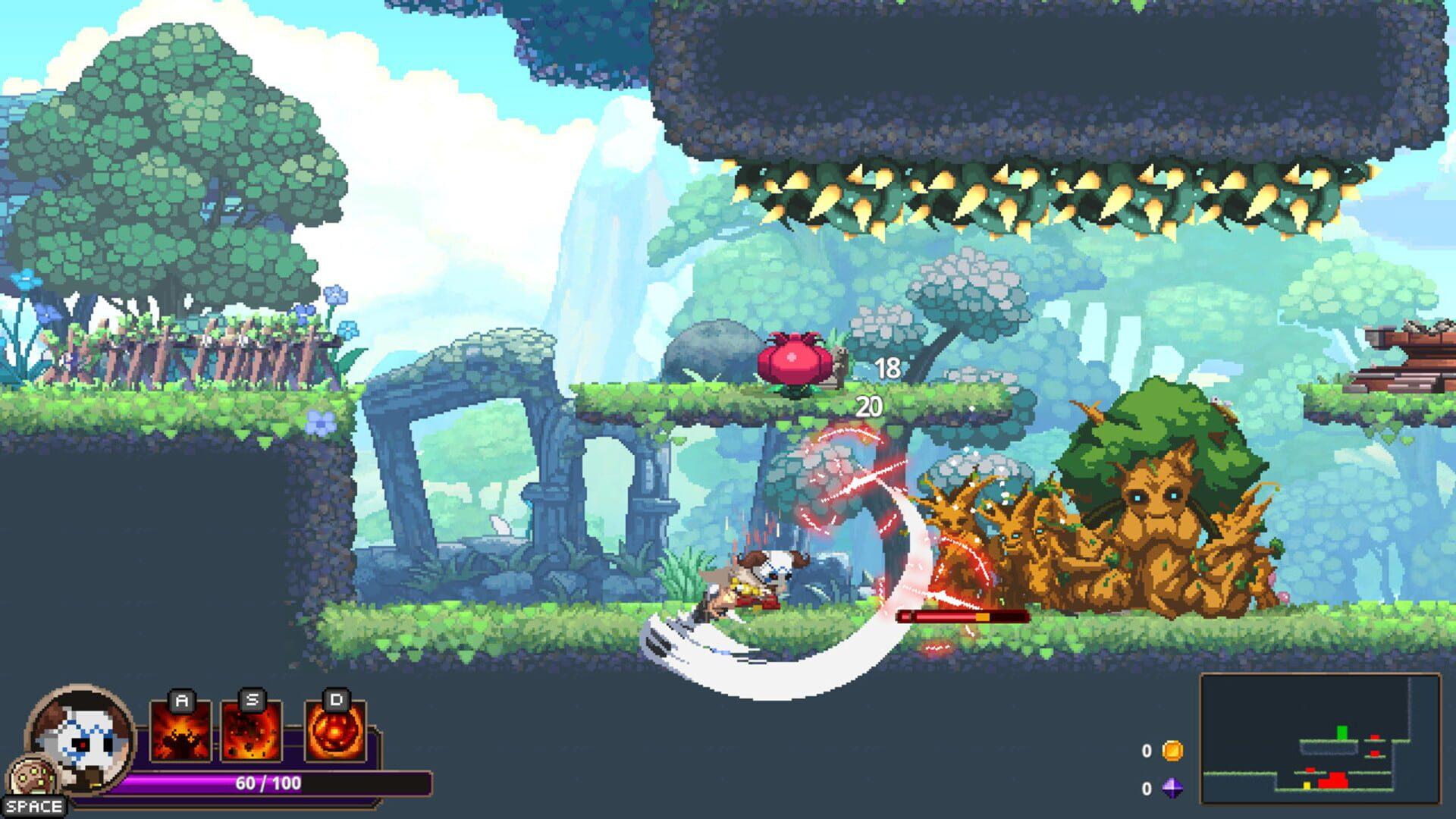 Skul: The Hero Slayer - akcja w grze