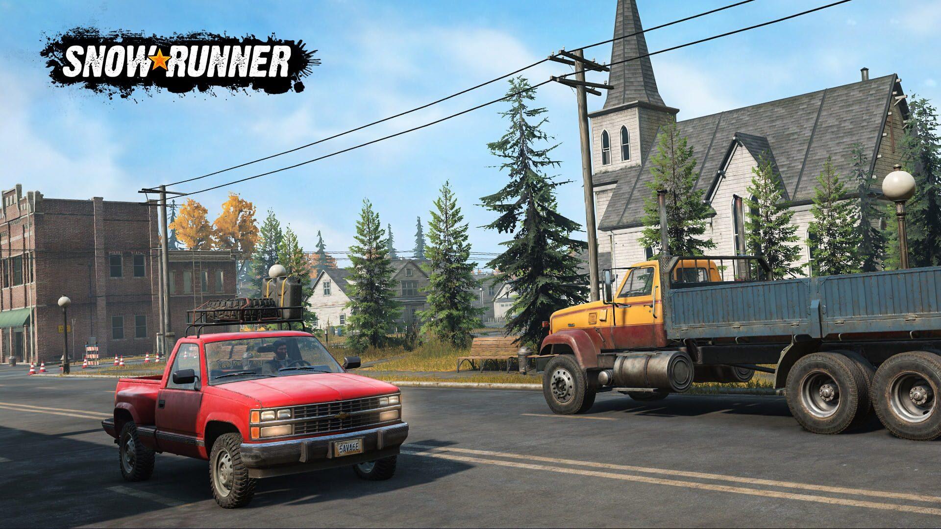 SnowRunner - główny screenshot z gry