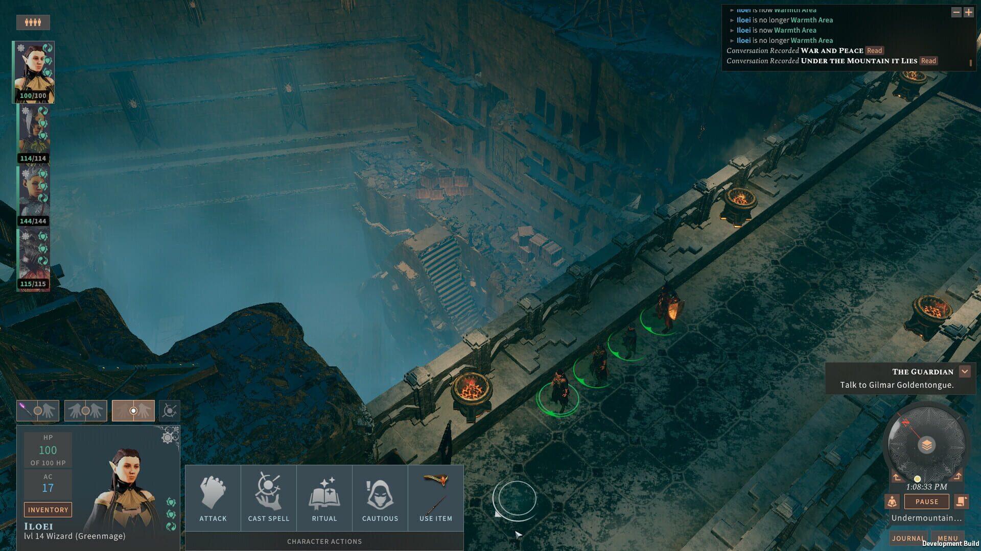 Solasta: Crown of the Magister - Palace of Ice - screenshot wysokiej jakości