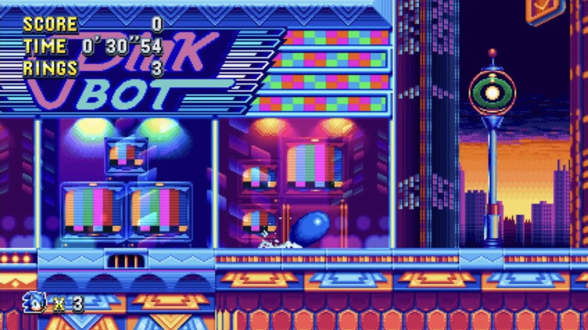 Sonic Mania (Xbox Series & PC) - akcja w grze