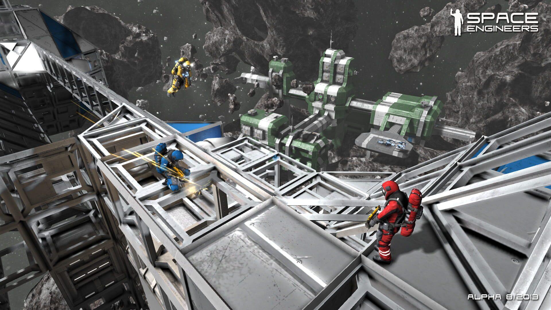Space Engineers - główny screenshot z gry