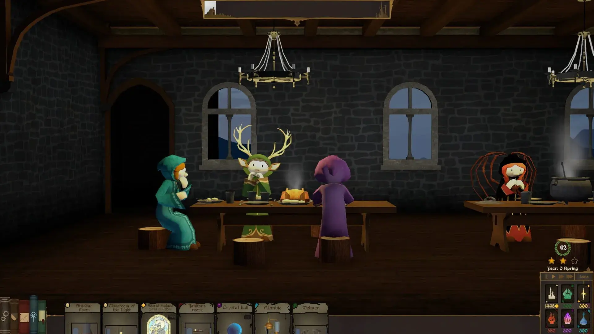 Spellcaster University - screenshot wysokiej jakości