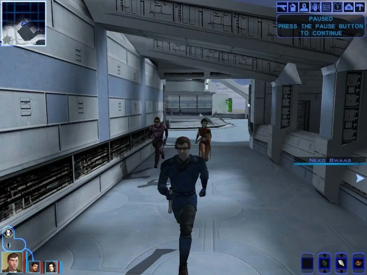 Star Wars: Knights of the Old Republic - główny screenshot z gry