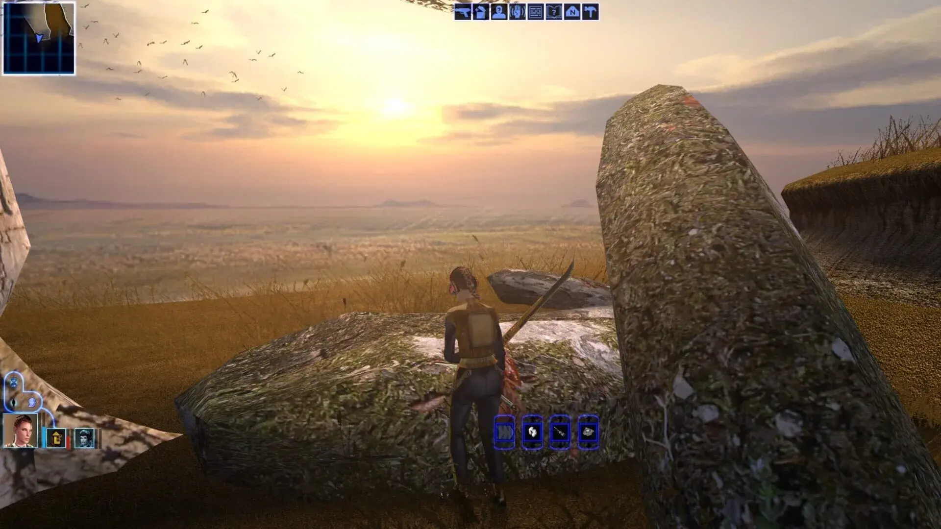 Star Wars: Knights of the Old Republic - świat gry, lokacja