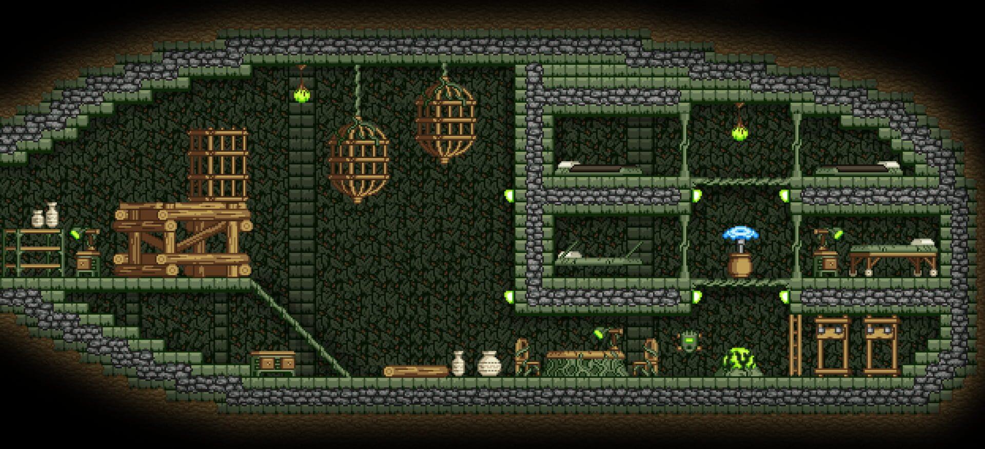 Starbound - akcja w grze