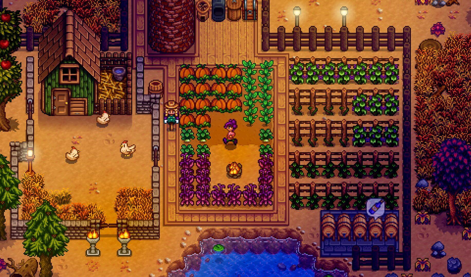 Stardew Valley - świat gry, lokacja