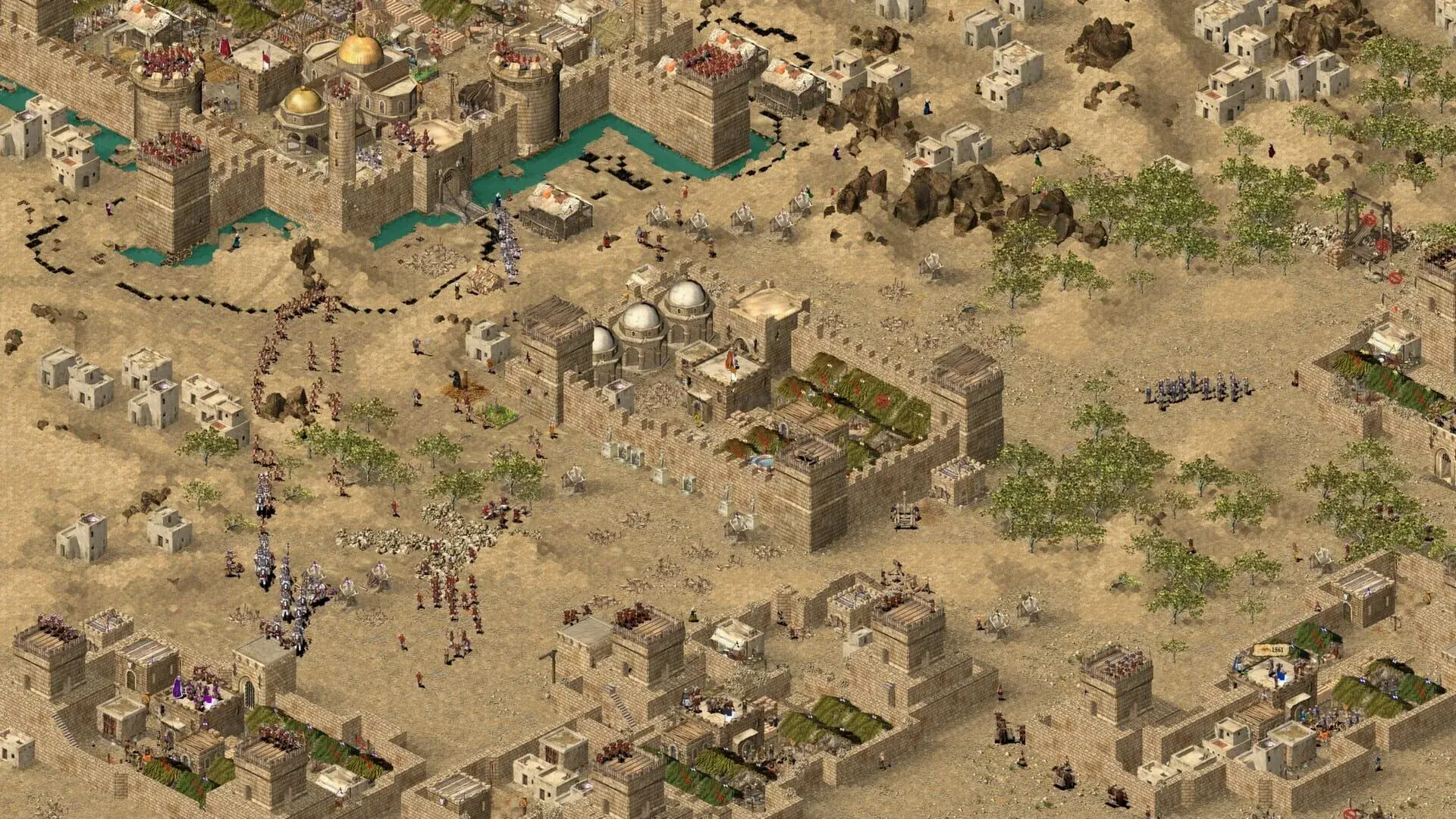 Stronghold Crusader HD - główny screenshot z gry