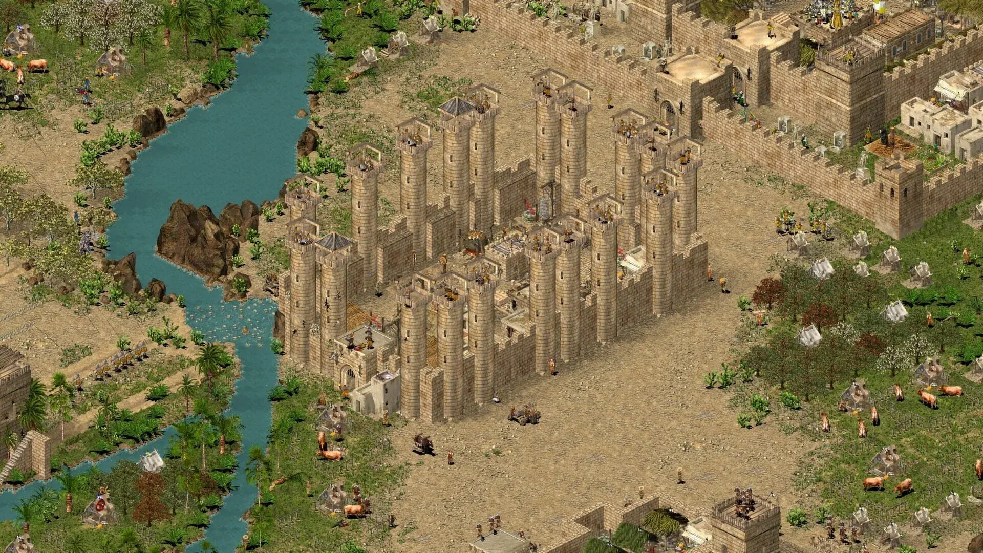 Stronghold Crusader HD - akcja w grze