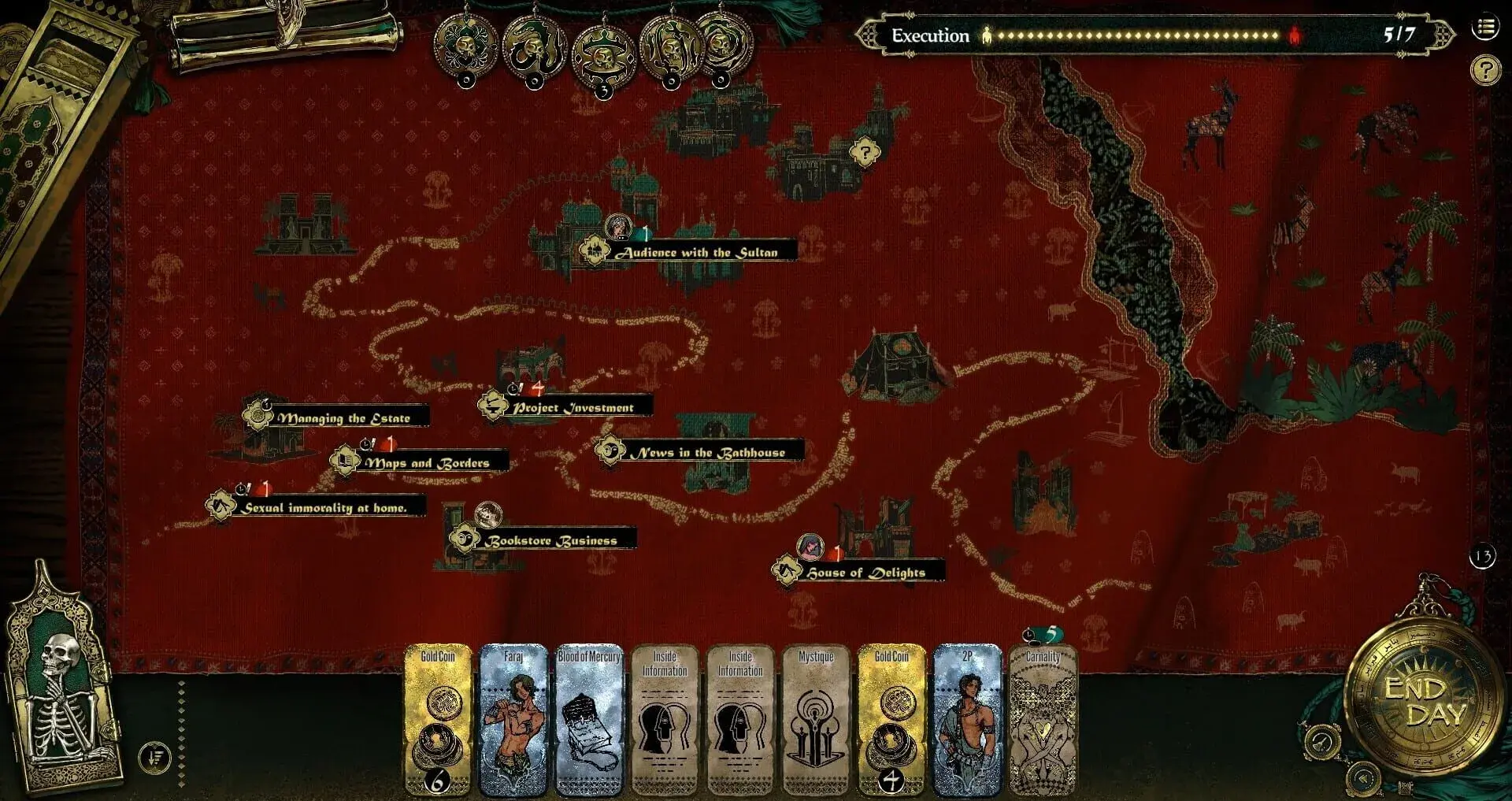 Sultan's Game - główny screenshot z gry