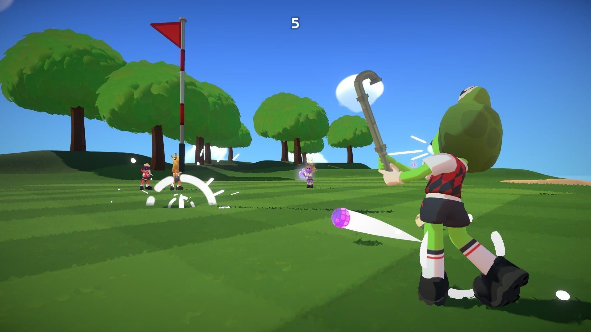 Super Battle Golf - gameplay screenshot