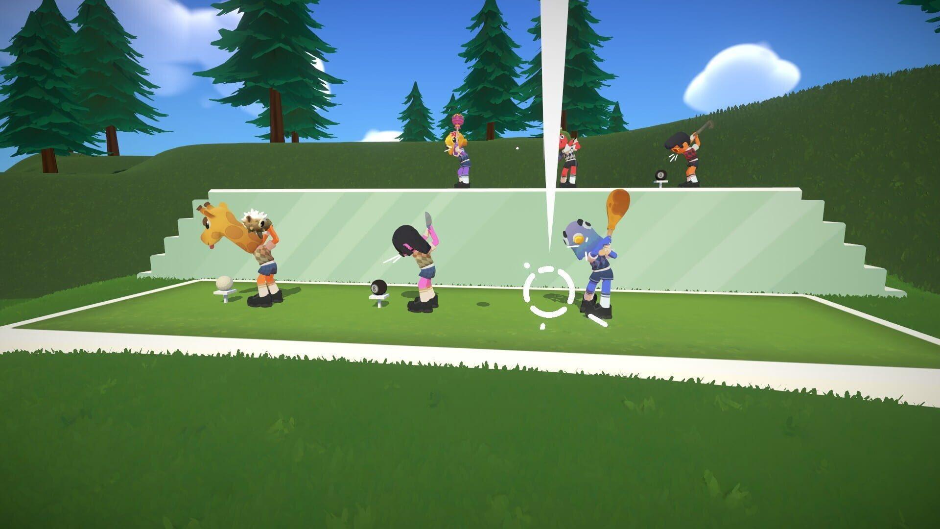 Super Battle Golf - świat gry, lokacja