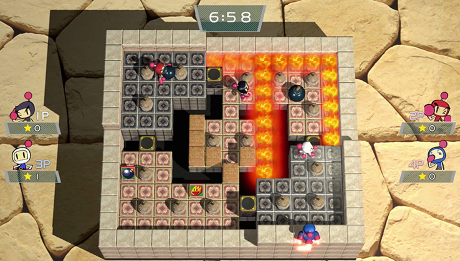Super Bomberman R - świat gry, lokacja