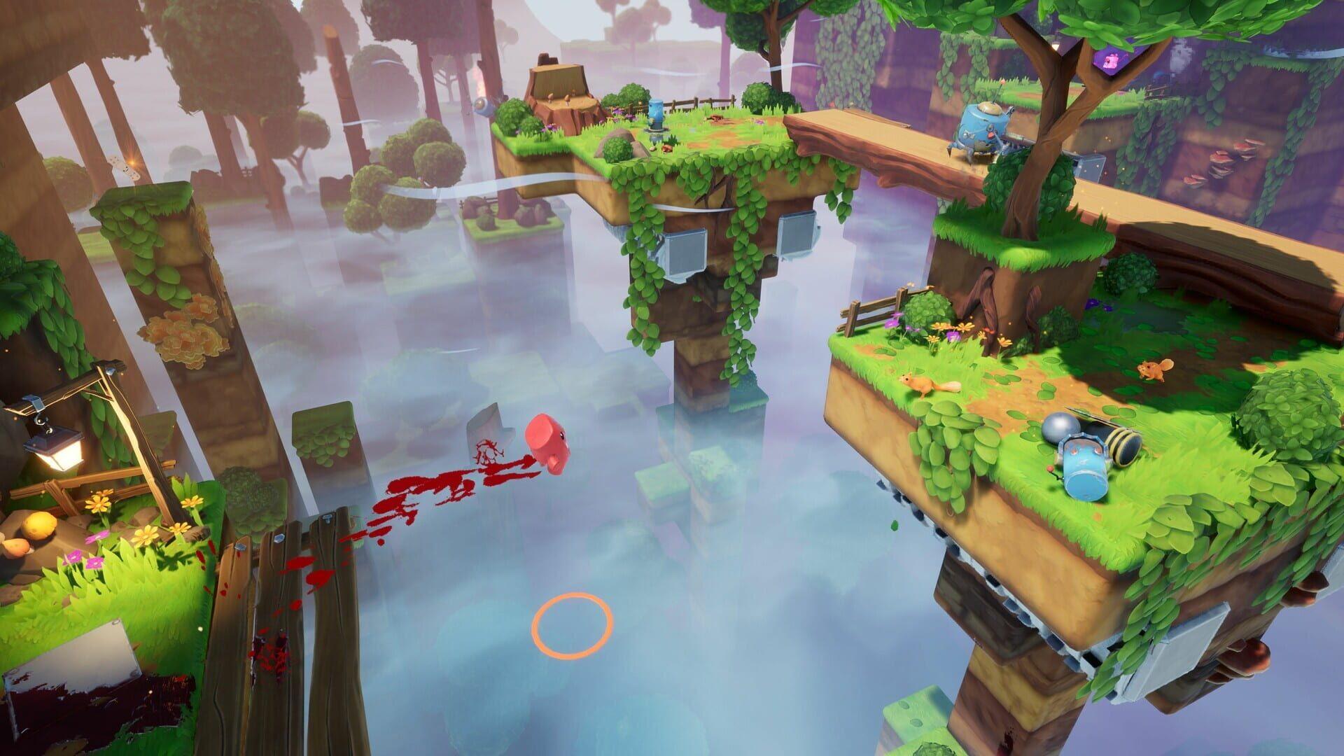 Super Meat Boy 3D - główny screenshot z gry